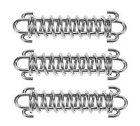 EPIGEIST 3 Piezas Muelles de Tracción para Perro de Acero Inoxidable Muelle Amortiguador Antitirón para Entrenamiento y Diseño Resistente para Exteriores Absorción de y Durabilidad