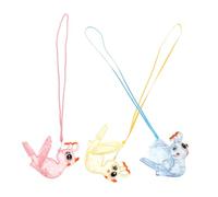 EPIGEIST 3 Piezas Silbatos para Pájaros Acuáticos para Instrumentos Musicales Portátiles con Sonido de Pavo Real y Tonos Variables con Agua para Aire