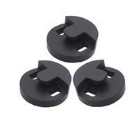 EPIGEIST 3 Piezas Unidades Silencioso para Amortiguador de Goma Redondo Estilo Tourte Accesorio para Reducción de Volumen para Práctica o Sesiones Nocturnas