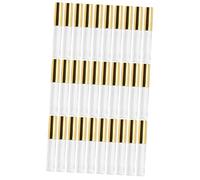 EPIGEIST 3 Series Tubo De Brillo De Labios De Moda Base De Brillo De Labios Equipo Botellas Tarro De La Bomba Tubos De Brillo De Labios Vacíos Bálsamo Jarabe Varitas Golden 10 Piezas*3
