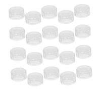 EPIGEIST 30 Piezas Transparent Guitar Pedal Knobs Caps Plastic Effect Pedal Button Covers With Slip-resistant Design For Electric Guitar Protection