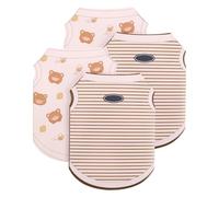 EPIGEIST 4 Piezas de Ropa Funeraria de Papel para Mascotas, Suministros Conmemorativos para Perros y Gatos, Accesorios Realistas para Ceremonias Funerarias y Aniversarios de