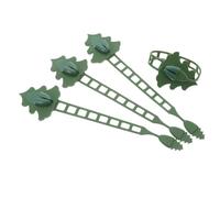 EPIGEIST 4 Piezas Ganchos Colgadores de Silicona para Guirnaldas y Medias Navideñas Adhesivos Reutilizables para Puerta y Repisa Soporte Flexible para Decoración Festiva y Organización