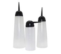 EPIGEIST 5 Piezas Bote de Champú de Recargable Boquilla Oblicua para Salón Botella de Tinte Cabello Contenedor de Tinte Recargable para Champú Hombre