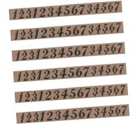 EPIGEIST 6 hojas Pegatinas para Tambor de Lengüeta Notas Musicales Adhesivos Removibles para Aprendizaje y Práctica Material Seguro de Pegamento