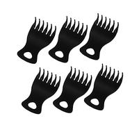 EPIGEIST 6 Peines Horquilla Para Peinar El Pelo Peine De Salón Dientes Anchos Adecuado Para Hogar