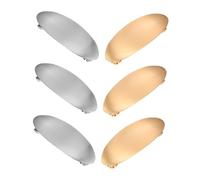 EPIGEIST 6 Piezas Clips para Cabello Ovalados de Metal Francés de Pinzas Resistentes para Cabello Grueso y Diario Bodas