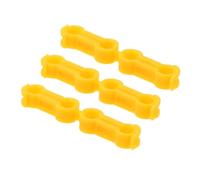 EPIGEIST 6 Piezas Corrector de Patas para Loros Pequeños de Anillos Ligeros para Alinear Dedos Abiertos Cómodo Accesorio para Cockatiels y Periquitos Solución para Dedos Garra Aves