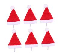 EPIGEIST 6 Piezas Gorros Navideños para Mascotas de Adorables y Cómodas para Fiestas Sesiones de y Celebraciones Navideñas con Perros y Gatos