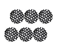 EPIGEIST 6 Piezas Red Elástica para Moño de Ballet Negro Redecillas para Moños de Mujer y Niñas Accesorios para Peinado Profesional y Uso en Danza o Enfermería