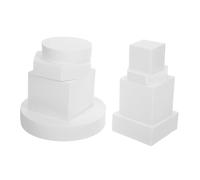 EPIGEIST 8 Piezas Accesorios de Fotografía Geométricos Cubo Soporte Decorativo para Joyas Cosméticos y Productos para Estudio y Plano