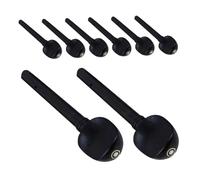 EPIGEIST 8 Piezas Violin Pegs Replacement Ebony Wood String Tuning Pegs For Violin Maintenance Easy Installation Wear-resistant Musical Instrument Accessories