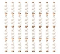EPIGEIST 90 Resortes Helicoidales de Latón Dorado para Reparación y Afinación de Piano Vertical, Muelles Metálicos de Enlace para Mantenimiento, Accesorios para Instrumentos Musicales