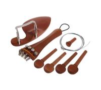 EPIGEIST Accesorios Para Violín De Madera Kit De Cordal Con Clavijas Barbilla Para Principiantes y Adultos Entrenador De Violín