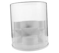 EPIGEIST Acrylic Display Cabinet Dustproof Organizer Box Transparent Showcase For Collectible Models and Figurines with Panoramic View and Easy Assembly