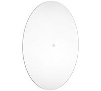 EPIGEIST Alfombrilla de Acrílico Transparente para Tocadiscos de 12 Pulgadas, Tapete Antideslizante de 3 Mm para Plato Giratorio, Accesorio para Vinilo Que Mejora la Calidad de Sonido