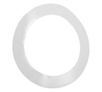 EPIGEIST Anillo Protector Autoadhesivo Para Bombo Pet Blanco, Aro De Apertura Resistente Amortiguador De Tambor, Pad De Silencio Para Batería, Fácil Instalación y Protección Duradera