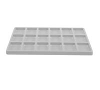 EPIGEIST Bandeja Organizadora de Joyas Adecuado para Almacenar y Proteger Joyas Compartimentos de Plástico para Anillos y Pendientes en Cajones o Tocadores