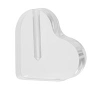 EPIGEIST Base para Arreglos De Rosas Transparente En Acrílico, Soporte Expositor En Forma De Corazón para Decoración De Hogar, Eventos y Obsequio Elegante