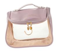 EPIGEIST Bolsa de Viaje Transparente para Maquillaje y Aseo Organizador Grande y Duradero con Ventana para Cosméticos y Productos de Cuidado Personal Neceser Multifuncional para Mujer y