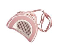 EPIGEIST Bolsa Portátil para Mascotas Pequeñas Diseño Transpirable y Cálido Bolso de Hombro con Fondo de Felpa para Hámster Conejos y Transportín Seguro para Viajes al Aire