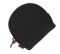 EPIGEIST Bolsa Protectora para Lentes de Cámara Neopreno Portátil con Cremallera Contenedor Resistente Golpes y Salpicaduras para Filtros y Accesorios Fotográficos Pequeño Negro