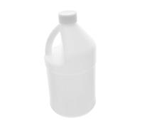 EPIGEIST Botella Plástica Blanca con y Tapa Hermética Recipiente Multiusos Resistente y Reutilizable para Almacenar Agua Gel de Ducha Jabón Líquido y Líquidos