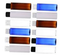 EPIGEIST Botellas de Viaje sin Fugas para Loción y Crema con Diseño de Tapa Abatible Pet Seguro y Duradero para Viajes y Almacenamiento Múltiple