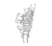 EPIGEIST Broche Irregulares Para Pelo Pasador De Metal Horquilla Hueca Accesorio De Metal Tocado Elegante