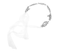 EPIGEIST Cadena Cabeza de Pelo Tocados de Boda para Novias Joyería Cabello Diadema Pedreria de Novia para Mujer Tocado de Boda para Dama de Honor