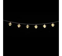 EPIGEIST Cadena de Luces LED con Clips Forma de Corazón para Fotos Metros Luces Cálidas sin Batería Decoración para Dormitorio Fiestas y Bodas