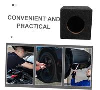 EPIGEIST Caja para Altavoz de Coche Caja de Subwoofer Cuadrada de Madera Recinto Acústico para Altavoces Suministro de Recambio para Vehículos Camiones y Hogar