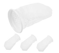 EPIGEIST Calcetines Filtrantes para Acuario de Agua Salada 4 Piezas 10 Cm Diseño Panal 3D Filtro para Peceras Pequeñas Limpieza de Estanques para Acuarios Domésticos