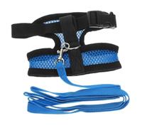 EPIGEIST Chaleco Transpirable Ajustable para Gallinas y Patos con Correa Elástica para Paseo Cómodo y Seguro Arnés de Malla Suave con Lazo Decorativo para Aves Pequeñas y Color Aleatorio