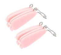 EPIGEIST Clip Diseño Ergonómico para Levantar y Moldear la Nariz para Enderezar la Nariz de Silicona Rosa 2 Piezas Fuerza Física Externa