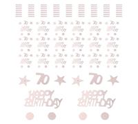 EPIGEIST Confeti De Estrellas Y Círculos Para Decorar La Mesa De Comedor Confeti Para Mesas De Cumpleaños Adornos De De Feliz Cumpleaños Lentejuelas Para La Redondo