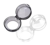 EPIGEIST Cubiertas Protectoras para Perillas de Estufa de Gas Set de 4 Unidades 2 Blancas y 2 Negras Material Resistente al Calor Protección de Seguridad Cocina Tapa Antigrasa para