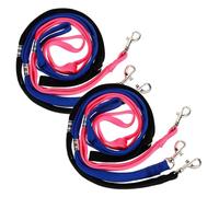 EPIGEIST Cuerda de Aseo para Perros y Mascotas Ajustable de Nailon Suave 6 Piezas (Azul, Negro y Rosa) para Baño y Cuidado en Peluquería Canina