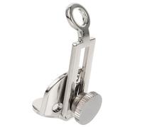 EPIGEIST Descanso para Pulgar Clarinete de Aleación de Zinc Ajustable con Anillo para Correa Accesorio Ergonómico para Instrumentos de Viento Soporte Resistente para Clarinetes