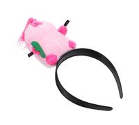 EPIGEIST Diadema Capybara para Fiesta Accesorio Ligero y Cómodo Decoración de Pelo Cumpleaños Banda de Pelo para Cosplay Temáticos Color Rosa