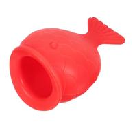 EPIGEIST Dispositivo Potenciador De Labios De Silicona Reutilizable, Tamaño Pequeño, Voluminizador Femenino Para Labios Carnosos En Casa, Color Rojo