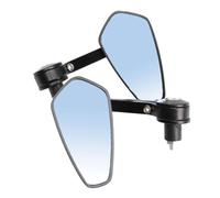 EPIGEIST Espejos para Manillar de Moto de Aluminio Cnc Retrovisores Deportivos Giratorios Ajustables para Motocicleta Antirreflejo Resistente y Soporte Metálico Duradero