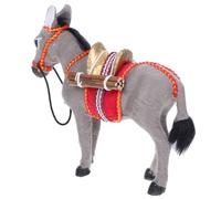 EPIGEIST Figurita de Burro Realista de Plástico Grande Modelo Simulado para Centros Educativos y Experiencias Infantiles Juguete Interactivo para Aprendizaje y Decoración Color Aleatorio