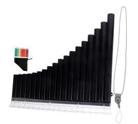 EPIGEIST Flauta Pan Profesional de Resina Abs Tubos Clave C para Principiantes Instrumento Musical Escolar Compacto y Resistente