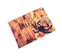 EPIGEIST Fondo de Fotografía de Halloween Calabazas Telón de Fondo para Fotos de Fiesta Tela de Plástico Duradera para Colgar Pared Decoración Interior y Exterior 1 Pieza