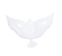 EPIGEIST Globos Conmemorativos de Paloma Blancos Decoración para Bodas y Funerales Globo de Pájaro Paloma para Celebraciones y Fiestas Temáticas Ambiente Alegre y Elegante