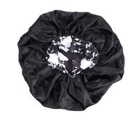 EPIGEIST Gorro para Dormir Grande de Satén Estampado Floral, Banda Elástica para Quimioterapia y Envoltura Cabello, Adecuado para Mujeres Que Se Maquillan y Cuidan el Pelo