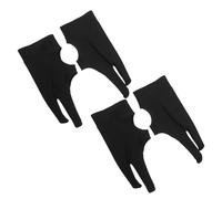 EPIGEIST Guante para Tableta de Dibujo de Dos Dedos Talla M 4 Piezas Triple Capa Antimancha Transpirable y Antideslizante Compatible para Zurdos y Diestros Adecuado para Arte Digital