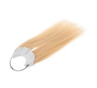 EPIGEIST Hebras de Cabello para Teñir 30 Piezas Tamaño Mediano Muestras de Prueba para Peluquería Estudiantes Práctica Formación Coloración y Tabla de Colores Profesional