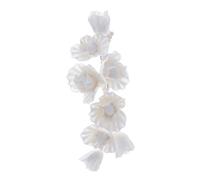 EPIGEIST Horquilla Pelo Hecha a Mano de Arcilla Polimérica de Color Claro Flores Suaves, Tocado Floral para Novia y Dama de Honor, Accesorio Cabello de Fiesta y Peinados Infantiles